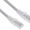 Kabel kategorii 6, Szary, Wtyk RJ45/męski RJ45dł.: 3m, mat. koszulki: LSZH