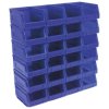 Sealey TPS224B Plastic Storage Bin 105 x 165 x 83mm - Blue Pack of 24