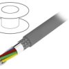 6344-Sl005 Przewód Na Rolce 30,5M Alpha Essential 8X22awg Pvc Ciemnoszary 300V