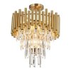 Lampa sufitowa MADISON GOLD 9xE14 ML8806 Milagro