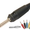 Wtyk bananowy; 4mm; BUELA-20 930 726 10; czarny; 60mm; wtykany (gniazdo bananowe 4mm); przykręcany; 16A; 60V; mosiądz niklowany;