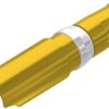 Receptacle, AWG 10-8, solder connection, gold-plated, 132C10049X
