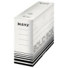 Leitz 6128-00-01 Box file Cardboard White/Black 100x257x330mm 10 pcs