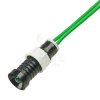 Led z przewodami Fi. 5 230V AC zielona