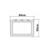 Okno dachowe 500x700 LED 12V ANTI UV, + zasłona kamper przyczepa