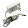 Zasilacz impulsowy 12V 1,5A 2,5/5,5 biały + filtr
