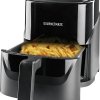 GourmetMaxx Frytkownica 3.2 1300 W z funkcją timera, programowana temperatura czarny