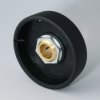 Rotary knob, 8 mm, plastic, black, Ø 41 mm, H 14 mm, B8041089