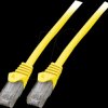 K8104GE.0,5 Cat.6 U/UTP patch cable CCA, 0,5 m, yellow