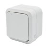 Łącznik Zwierny Dzwonek Pojedynczy Natynkowy Aqua Pro Ip55 Biały 60222