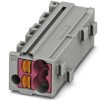 Shunting honeycomb, push-in connection, 0.14-2.5 mm², 1 pole, 17.5 A, 6 kV, gray, 3270438