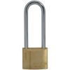 Faithfull BC0440- LS Brass Padlock 40mm Long Shackle 3 Keys