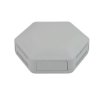 CamdenBoss CBHEX1-15-GY Hex-Box IoT Enclosure 1 Solid Panels and 5 Vented Grey
