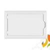 Rozdzielnica natynkowa 12 modułowa 1x12M drzwi pełne IP40 ECONOMIC BOX RN N+PE 2503-00 ELEKTRO-PLAST NASIELSK
