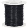 Alpha Wire 5852 BK001 28 AWG PTFE Black Hook Up Wire 1KFT UL1213