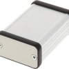 Aluminum enclosure, (L x W x H) 60 x 45 x 25 mm, natural, IP54, 1455D601