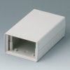 ABS shell housing, (L x W x H) 142 x 77 x 57 mm, gray white (RAL 9002), A9408440