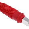 Adapter z wtykiem bananowym Męski Połączenie lutowane typ Wtyk bananowy Czerwony 32A Hirschmann Test & Measurement
