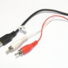 Kabel USB - 2 RCA 1.5m