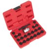 Sealey SX207 Locking Wheel Nut Key Set 22pc - BMW