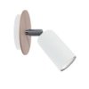 Kinkiet nowoczesny 1xGU10 EYE WHITE WOOD