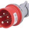 Złącze zasilające AC 3-fazowe wtyk męskie 16A 400VAC IP44 męskie 7015-6TT