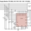 Conﬁgurable Six Supply Monitor with Adjustable Reset and Watchdog Timers