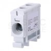 Listwa zaciskowa 1-torowa Al/Cu 2,5-35mm2 na szynę TH35 szary FJ-E35 ONESTO