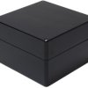 Polyester enclosure, (L x W x H) 255 x 251 x 161 mm, black (RAL 9005), IP66, 1590ZGRP235BK