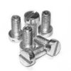 M2x10WP/20 Wkręt do metalu 2x10mm - walec płaski - nacięcie proste kpl. 20 szt