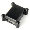 Obudowa Raspberry Pi 3B+/3B/2B i do nakładek Allo Boss - aluminiowa czarna