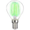 LightMe LM85312 LED Filament Lamp Teardrop Green E14 4W 1 piece Indoor Use