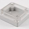 PC enclosure, (L x W x H) 65 x 60 x 28 mm, light gray (RAL 7035), IP65, RP1010C