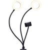 DÖRR 371047 Bi-Colour LED ring light 40 LEDs Video Lighting