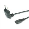 Kabel zasilający złącze A: CEE 7/16 złącze B: IEC C7 1.8m 2,5 A 250 V AC