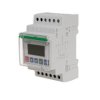Regulator temp.CRT-04 cyfrowy zakres regulacji 0fi 60st. z sondą w kompl.I=16A 3 moduły CRT-04 F&F FILIPOWSKI