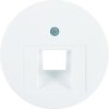 R.x Płytka czołowa do gniazda przyłączeniowego UAE 1-kr biały WLF1007WG
