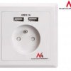 GNIAZDO PRADOWE Z USB MCE79