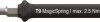 Trzon wymienny TORX MagicSpring do easyTorque seria 28595R T9x110mm / max. 2,5Nm 46895