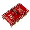 STEVAL-MKI190V1 LIS2DTW12 adapter board for a standard DIL 24 socket