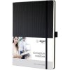 Sigel CO115 CONCEPTUM Notebook Squared Black A4+ 97 Sheets Paper Pads Labels