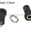 Gniazdo mini jack 3.5mm 3pin do obudowy PJ-392A