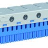 Striebel & John 2CPX062756R9999 ZK206B Blok zaciskowy elastyczny: -25 mm² stała: -25 mm² 1 szt. niebieski