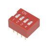 TruComponents 783004 DIP Slide Switch,PCB Mount,SPST,4-Pole
