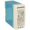 Zasilacz; na szynę DIN; MDR-40-12; 12V DC; 3,33A; 40W; sygnalizacyjna dioda LED; Mean Well