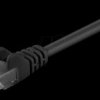 95562 1,5m Cat.5e U/UTP network cable, black