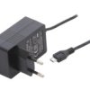 Zasilacz Impulsowy Stałonapięciowy 12Vdc 1A 12W 5,5/2,5 Pro1505w2e-Microusb