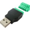 Wtyk USB TYP A z listwą rozłączną