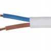 Przewód OMY 2x1.00 BIAŁY 300/300V