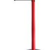 Bariera ochronna długość taśmy 2.3m Bariera chowana szerokość bariery 64mm wysokość bariery 955mm Czarny, czerwony